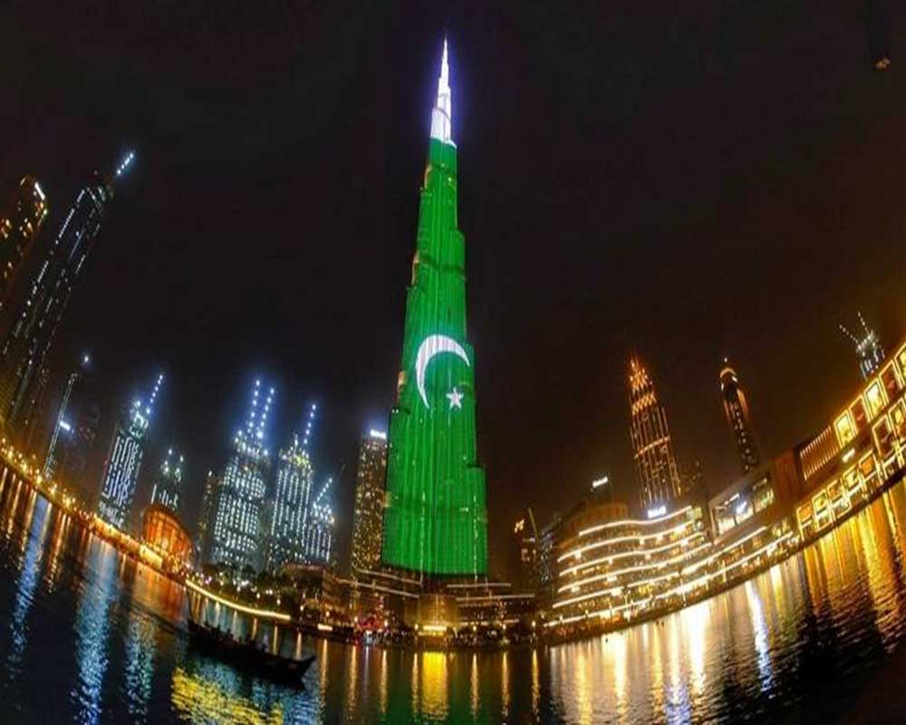 Burj Khalifa on 14 August 2021